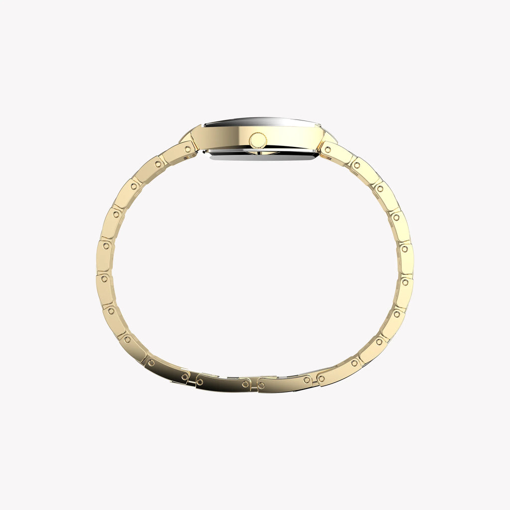 Womens Gold-Tone Case & Bracelet with Mother of Pearl Dial TW2Y22400-1